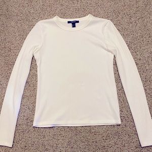 Cute white long sleeve shirt